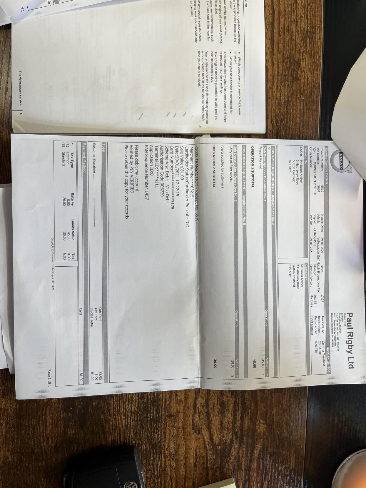 Volkswagen Golf 1.6 TDI BlueMotion Tech Match Hatchback 5dr Diesel Manual Euro 5 (s/s) (105 ps)