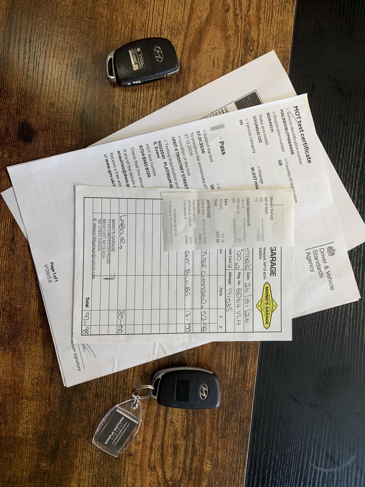 Hyundai i20 1.2 Active Hatchback 5dr Petrol Manual Euro 5 (85 bhp)