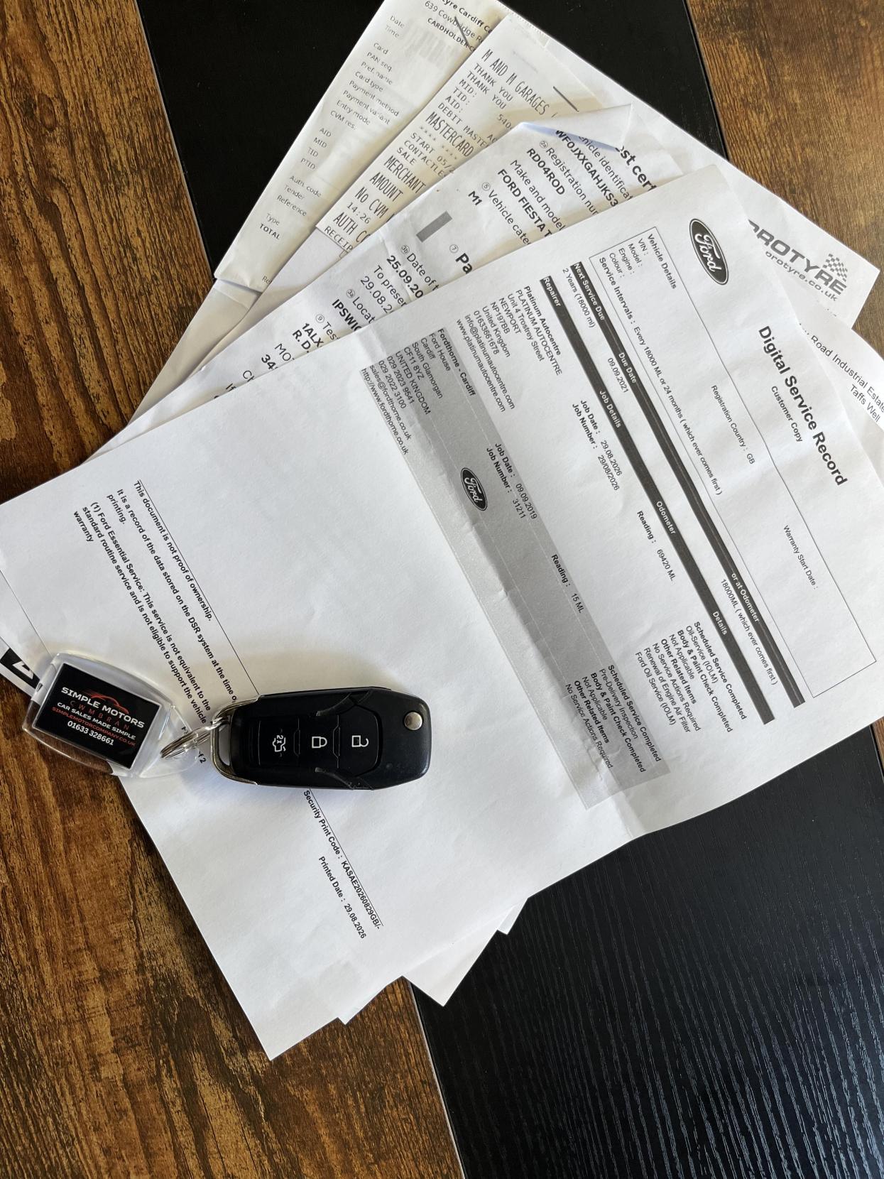 2019 00 FORD FIESTA