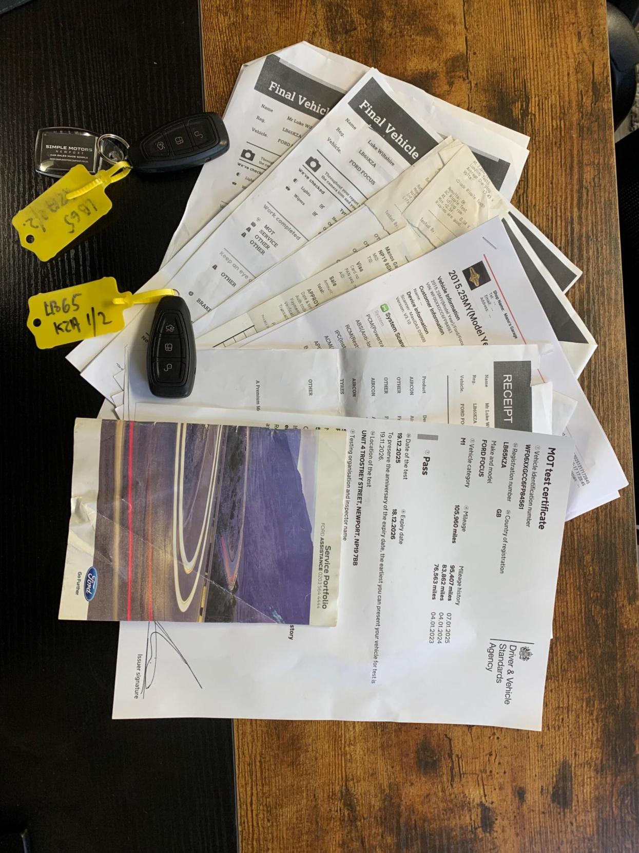 Ford Focus 1.5 TDCi Titanium Euro 6 (s/s) 5dr