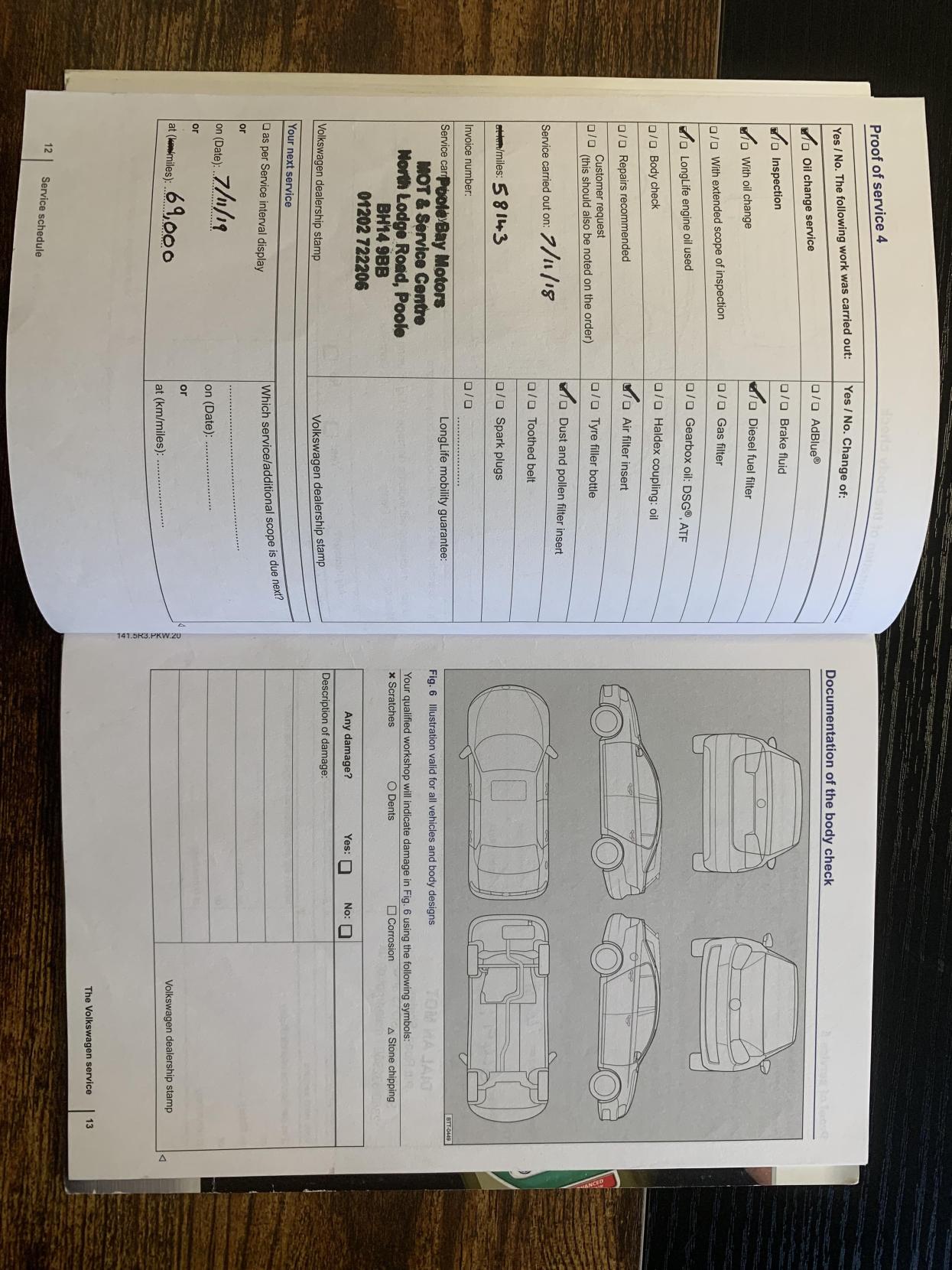 Volkswagen Tiguan 2.0 TDI BlueMotion Tech S SUV 5dr Diesel Manual 2WD Euro 5 (s/s) (110 ps)