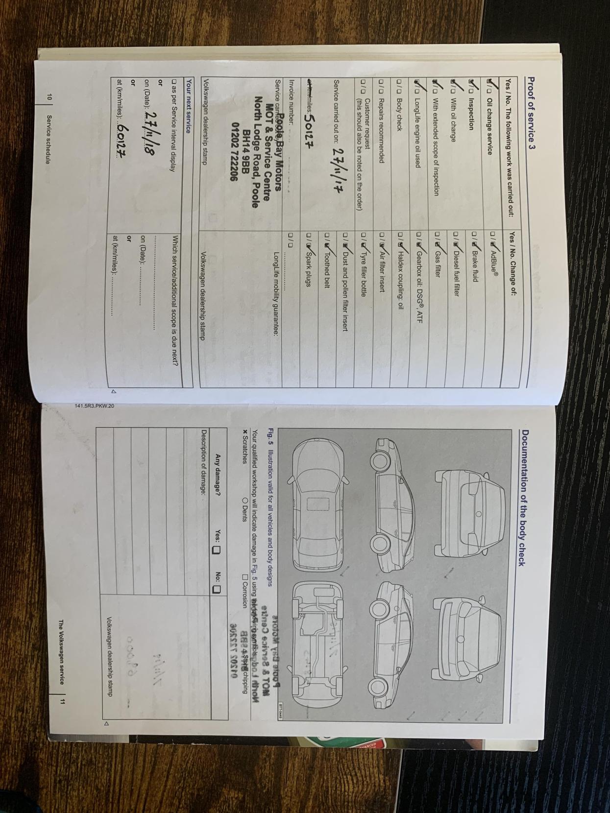 Volkswagen Tiguan 2.0 TDI BlueMotion Tech S SUV 5dr Diesel Manual 2WD Euro 5 (s/s) (110 ps)
