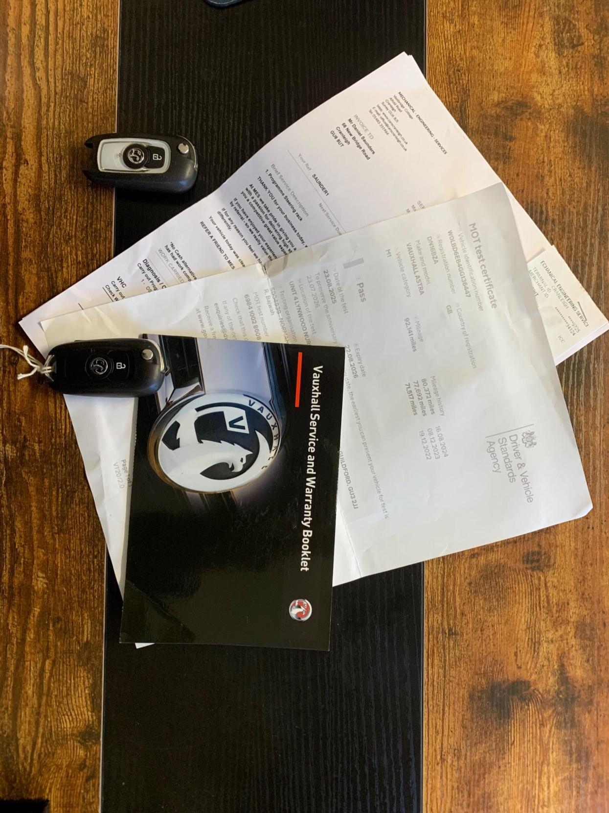 Vauxhall Astra 1.4i Turbo Design Euro 6 5dr